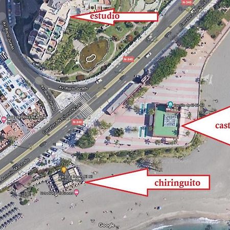 Estudio En Benalbeach, Vistas Mar, Primera Linea Playa Benalmádena Eksteriør bilde