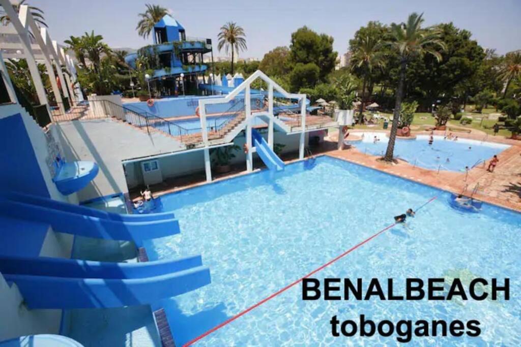 Estudio En Benalbeach, Vistas Mar, Primera Linea Playa Benalmádena Eksteriør bilde